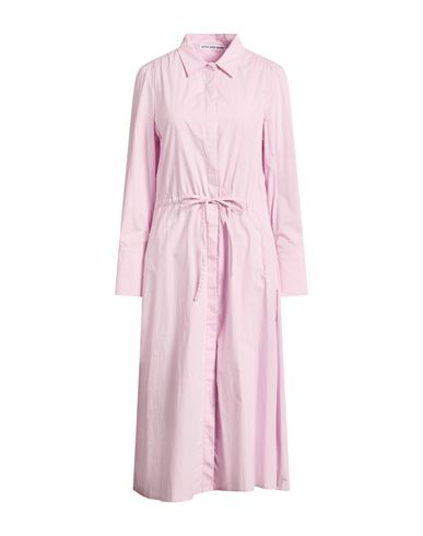 Woman Midi dress Lilac Size 6 Cotton
