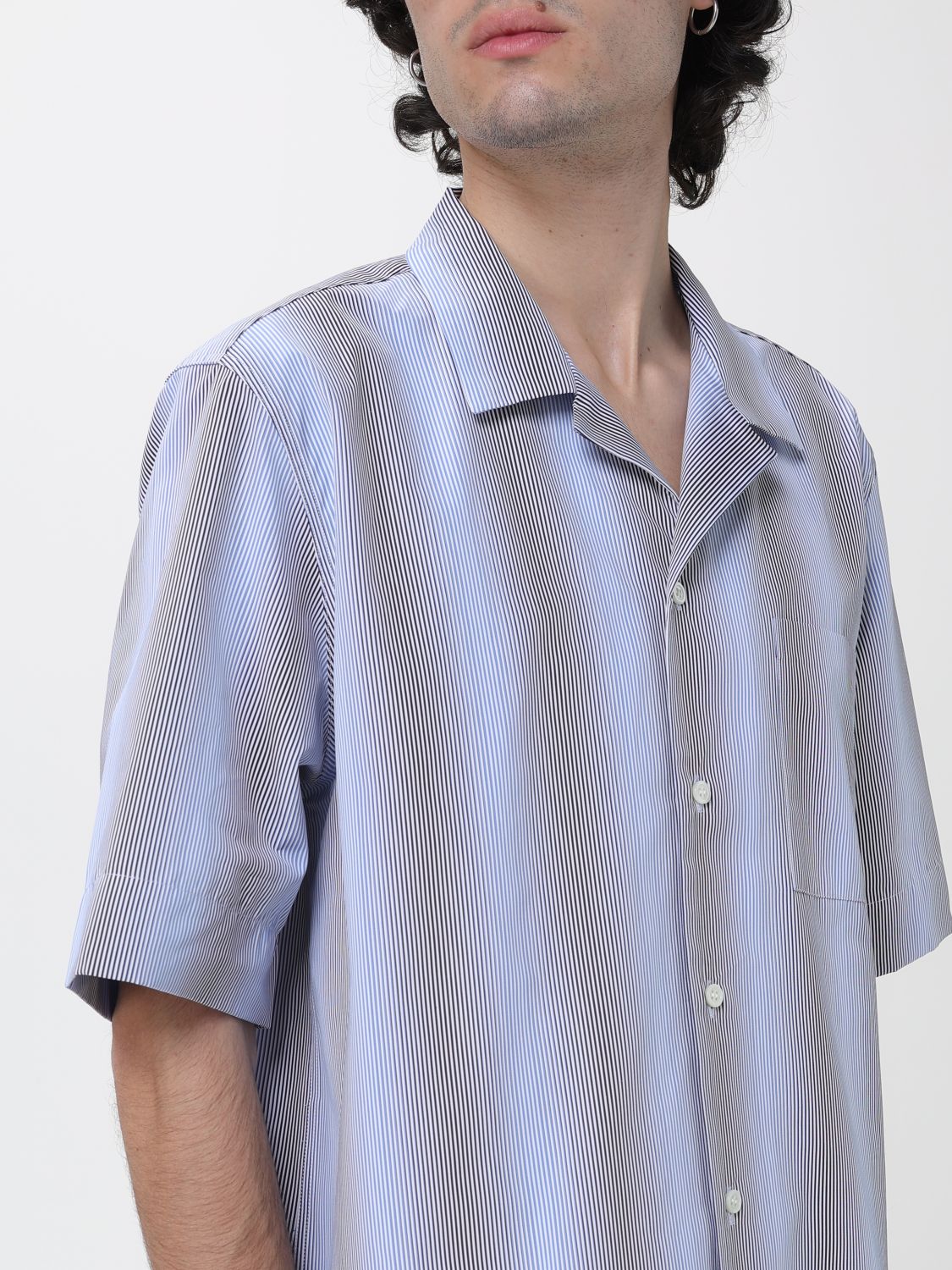 Shirt Men color Blue