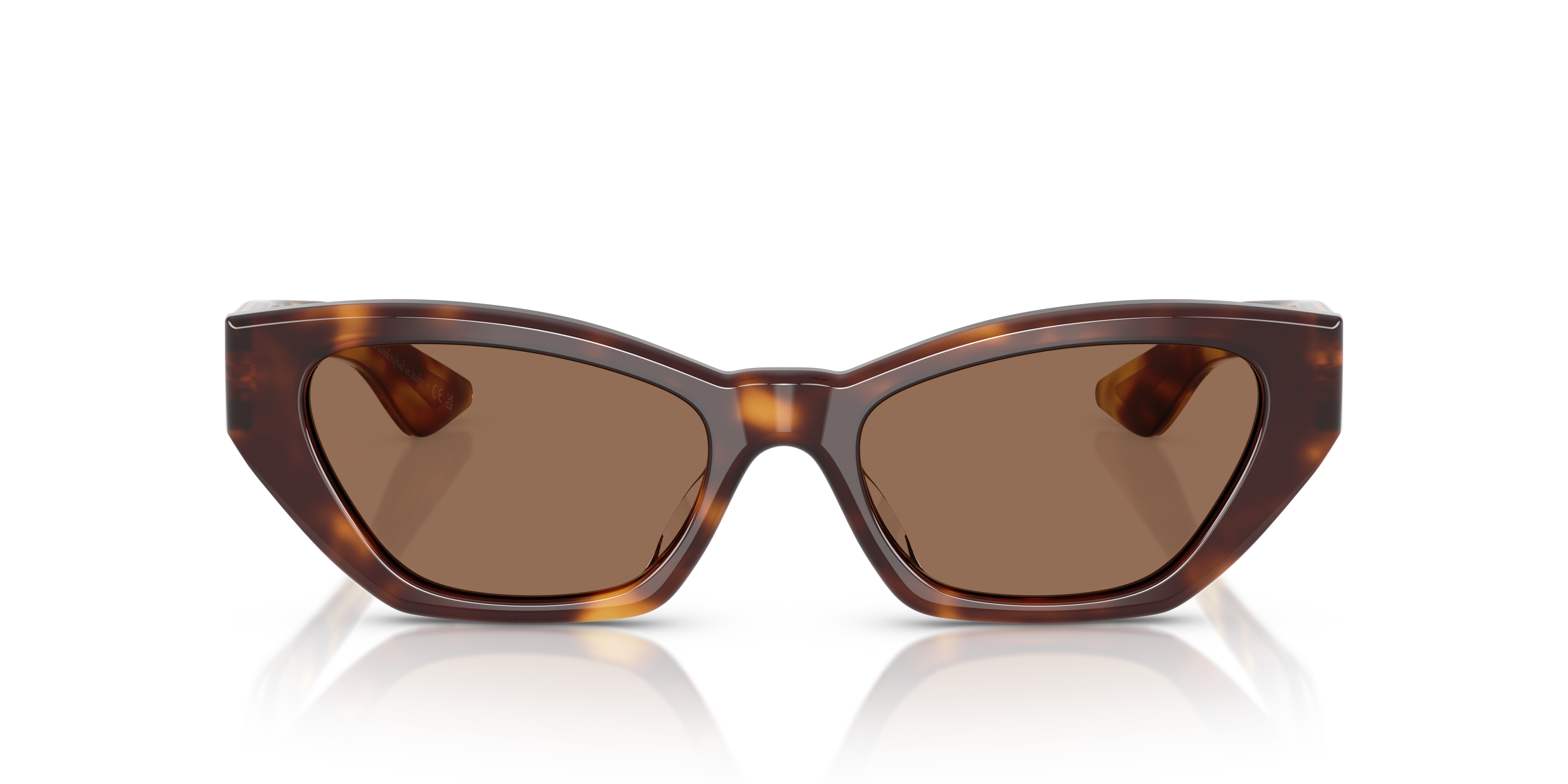 Oliver Peoples Vrouw Oliver Peoples OV5582SU 1961C 100773 Zonnebrillen Acetaat Schildpad Bruin Kattenoog Normaa