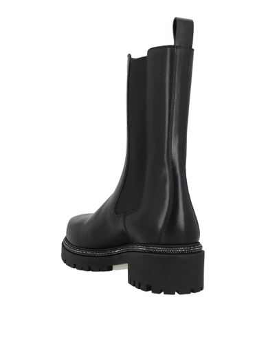Woman Ankle boots Black Size 6 Leather
