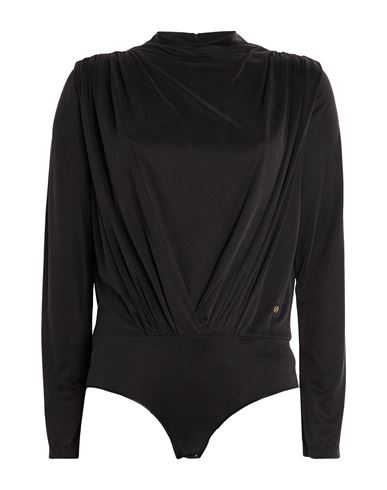 Woman Bodysuit Black Size 12 Cupro, Elastane