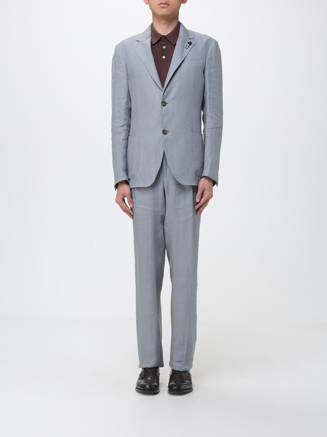 Suit Men color Grey