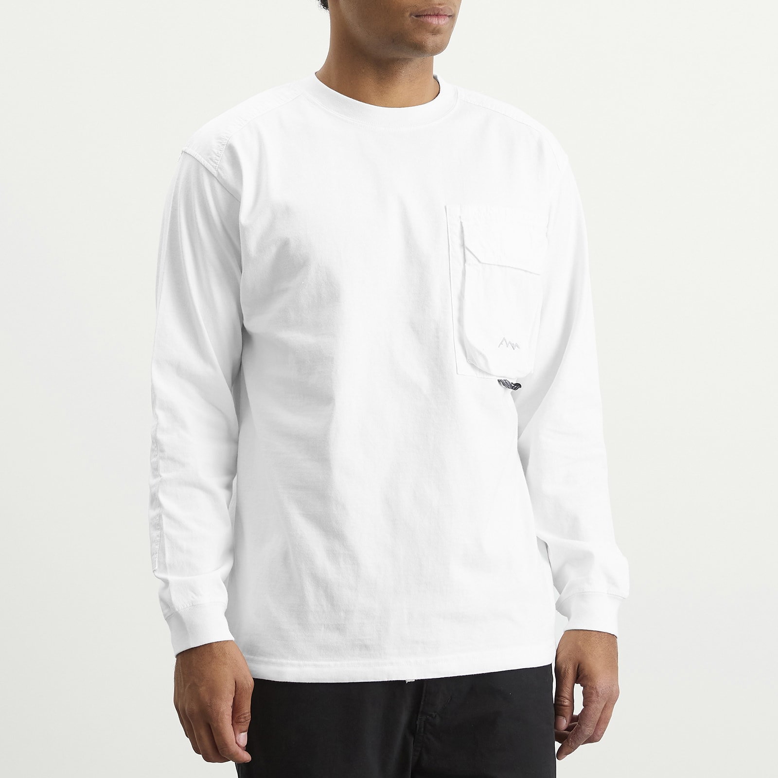 Men's Armor Long Sleeve Top White