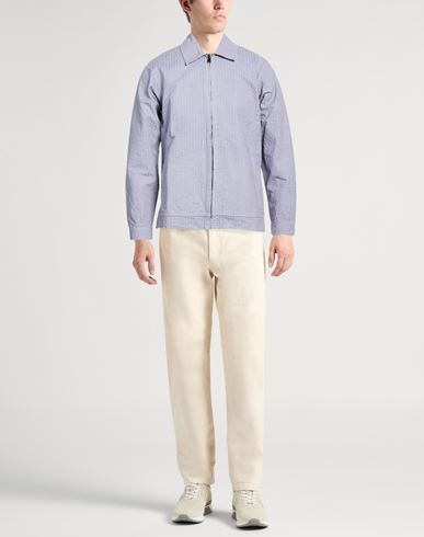 Man Shirt Lilac Size XL Cotton