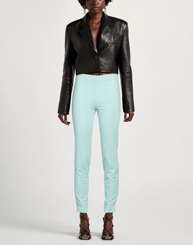 Seductive Woman Pants Turquoise Size 4 Polyamide, Cotton, Elastane