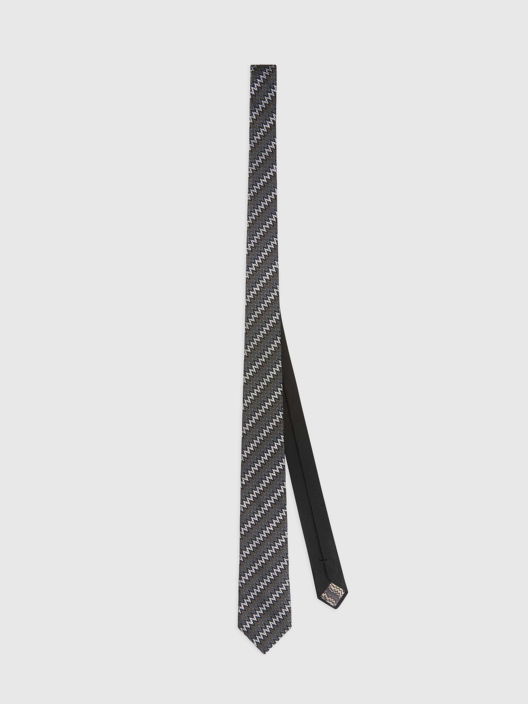 Missoni - Lamé silk tie, Men, Multicoloured, : UNIC