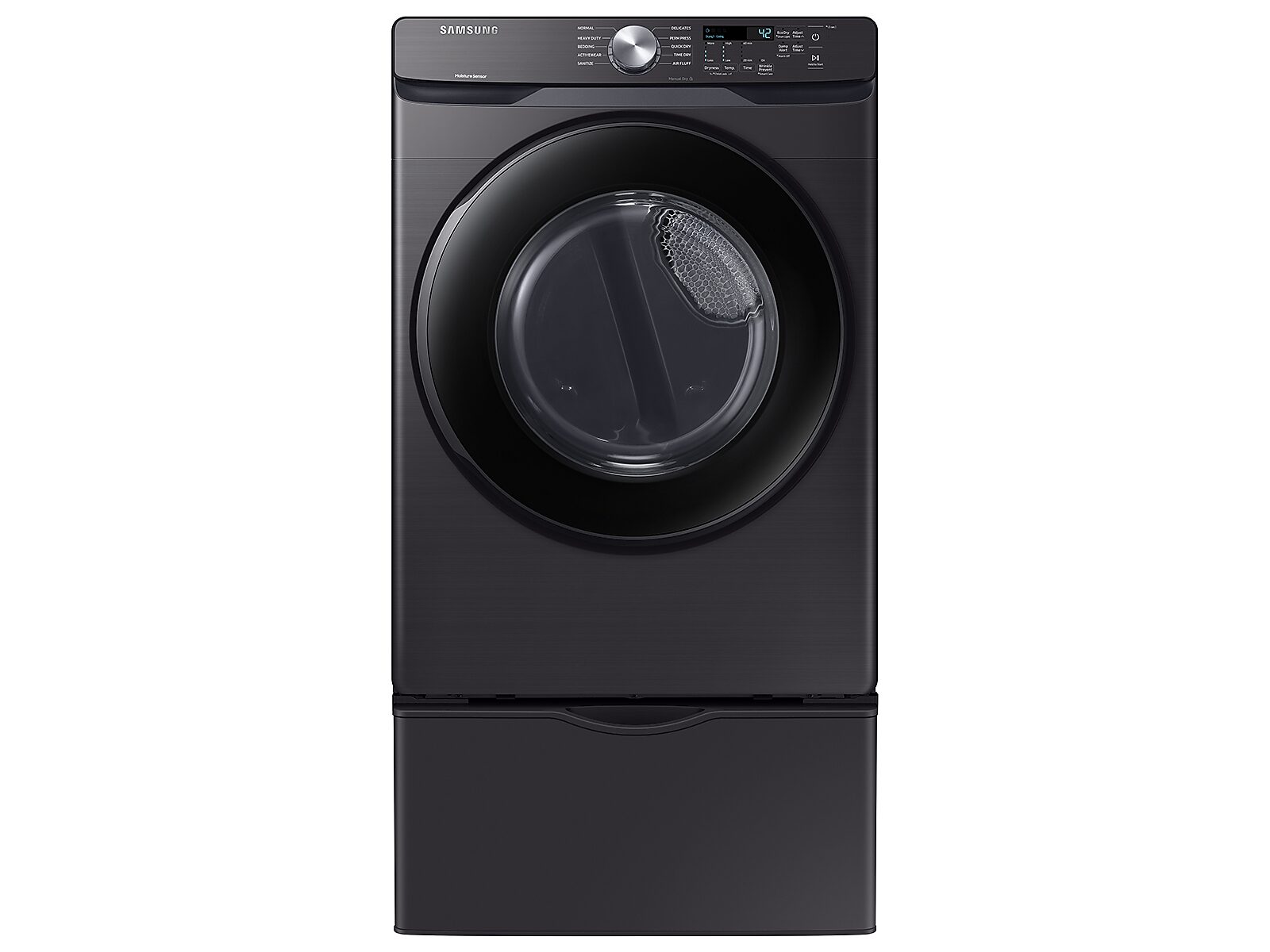 7.5 cu. ft. Electric Dryer with Sensor Dry in Brushed Black(DVE45T6000V/A3)