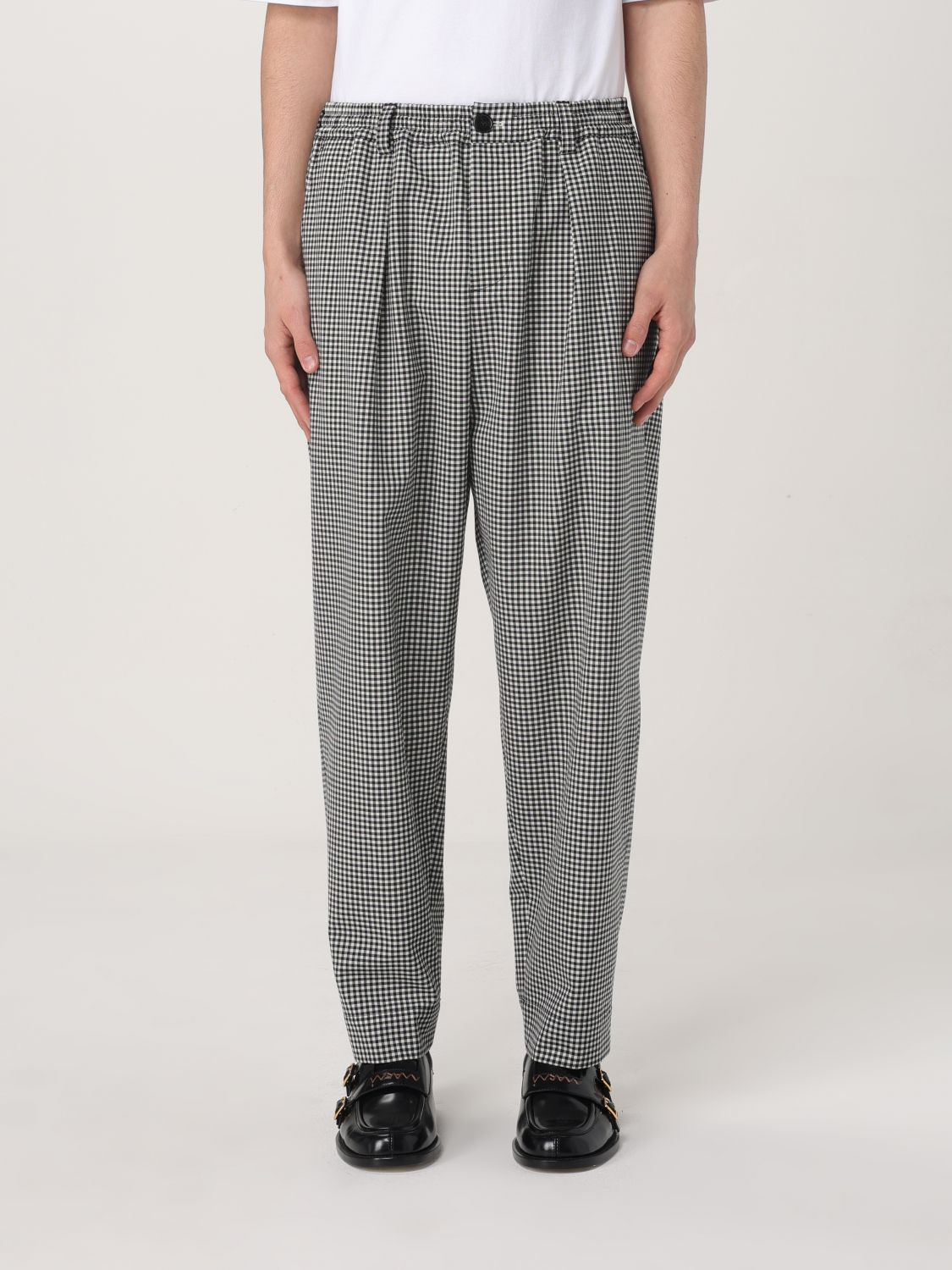 Pants Men color Black