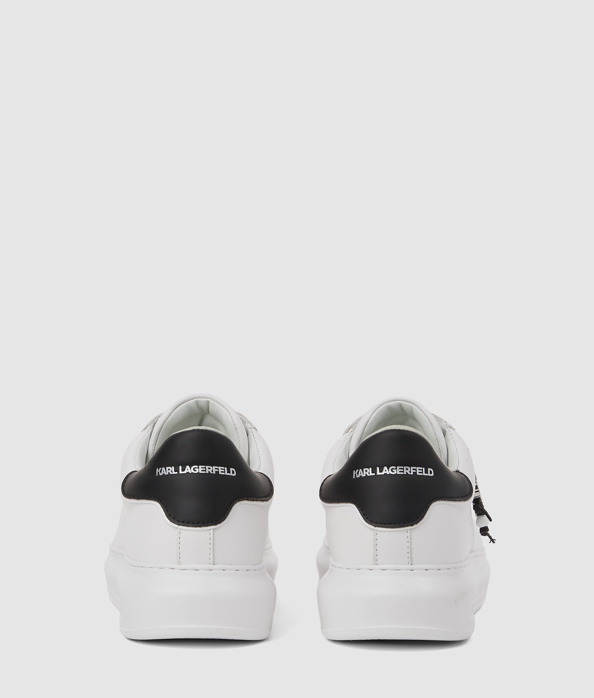 Karl Lagerfeld - Exklusive Kapri Ikon Sneakers Mit Anhänger, Herren, Weiss, Größe