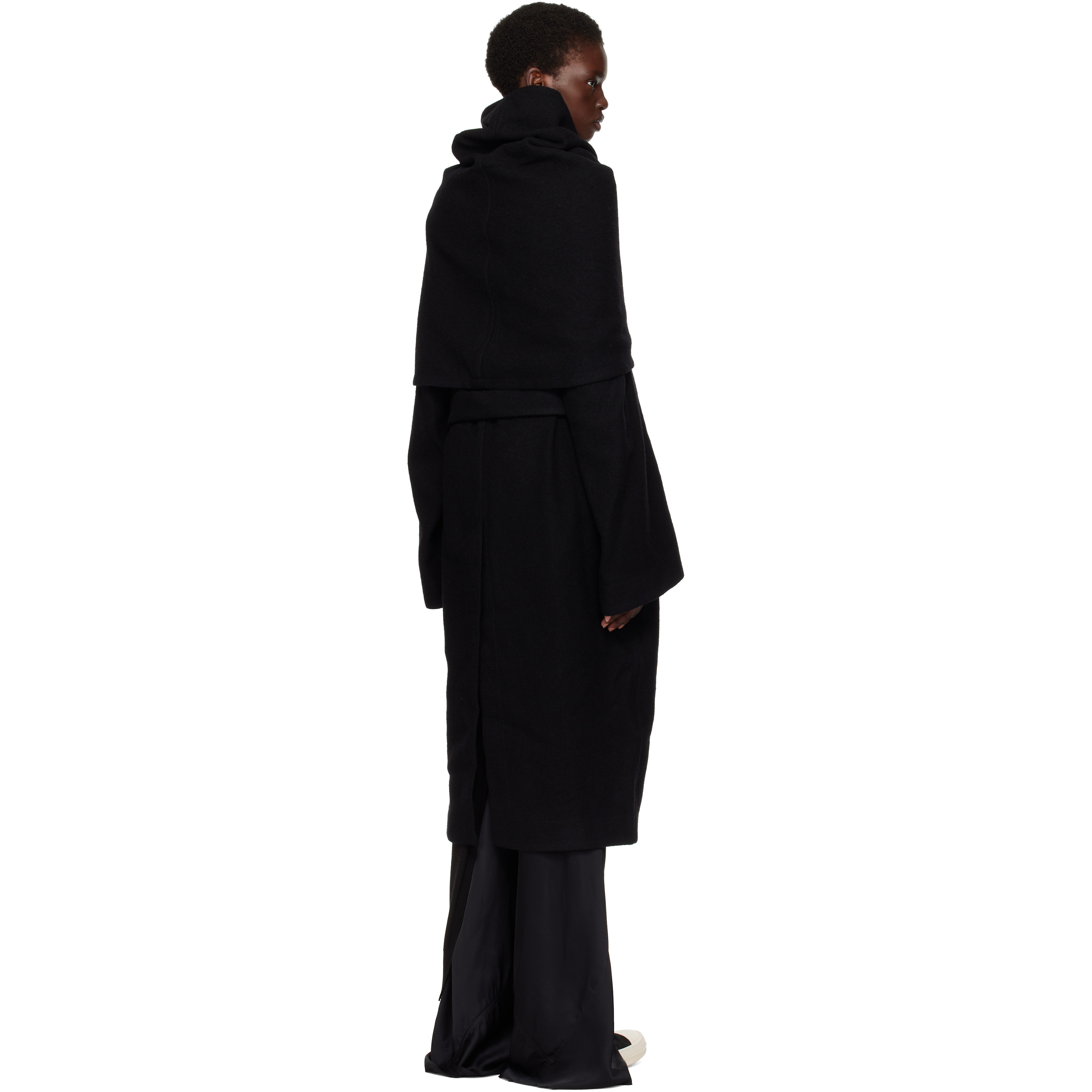 Black Tower Dagger Robe Coat