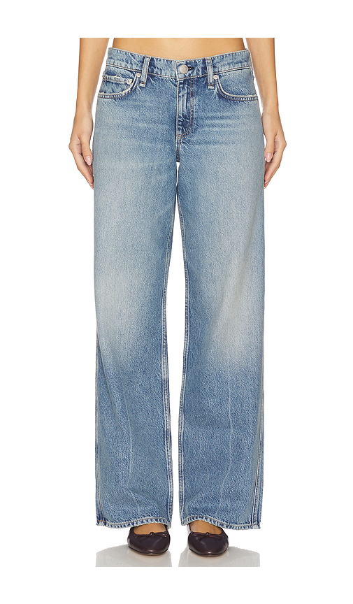 Rag & Bone Cam Low Rise Full Straight Jeans in Blue. 31. Also