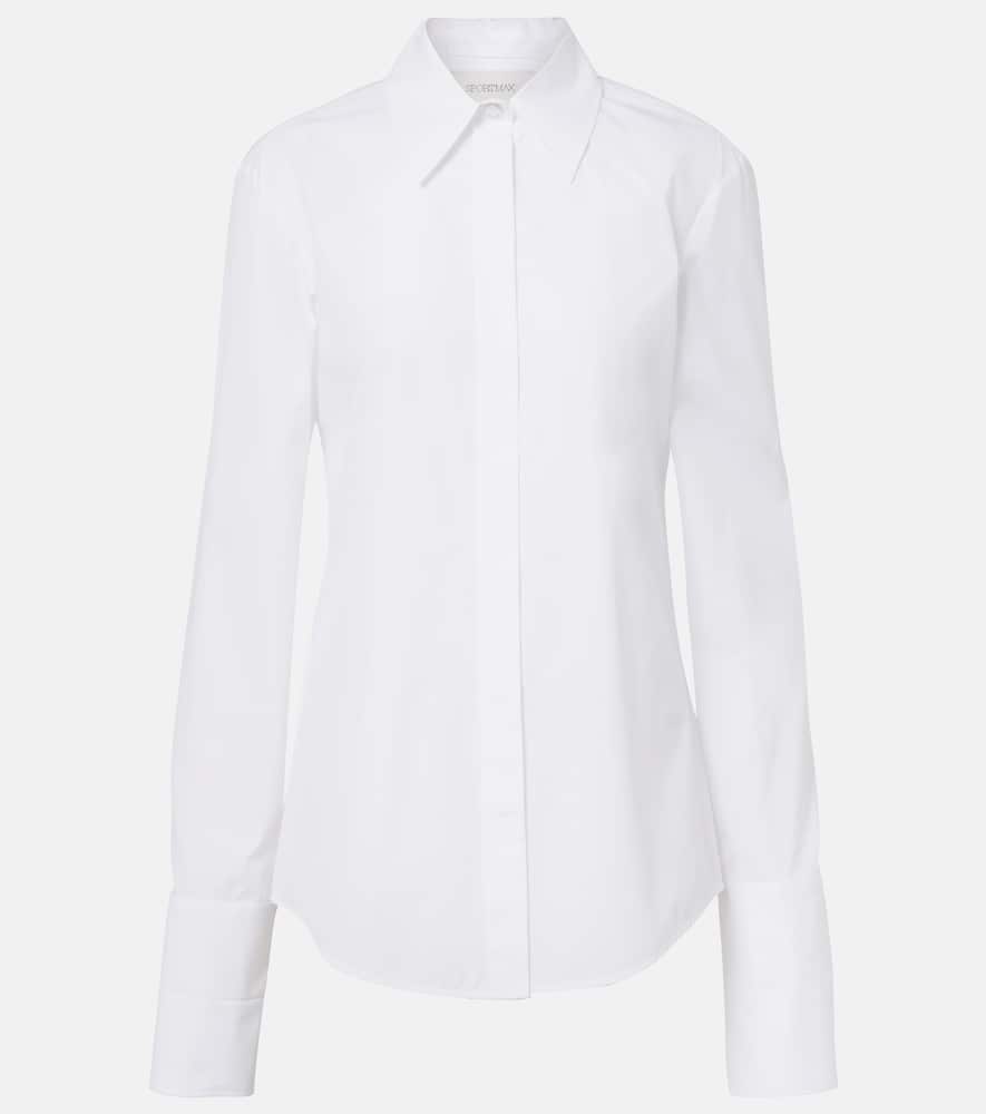 Cotton poplin shirt