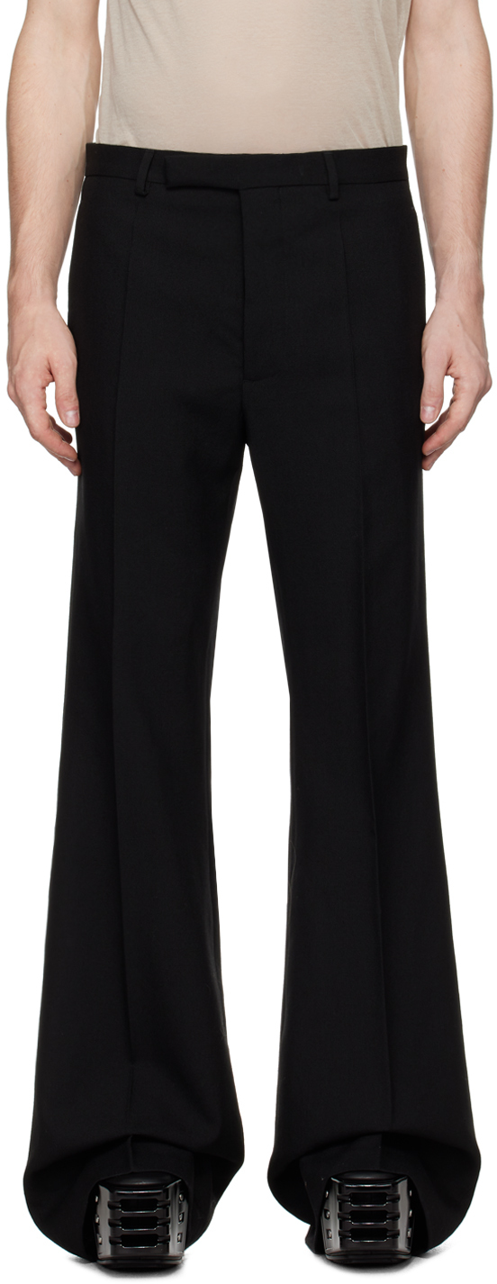 Rick Owens Black Porterville Wide Astaires Trousers