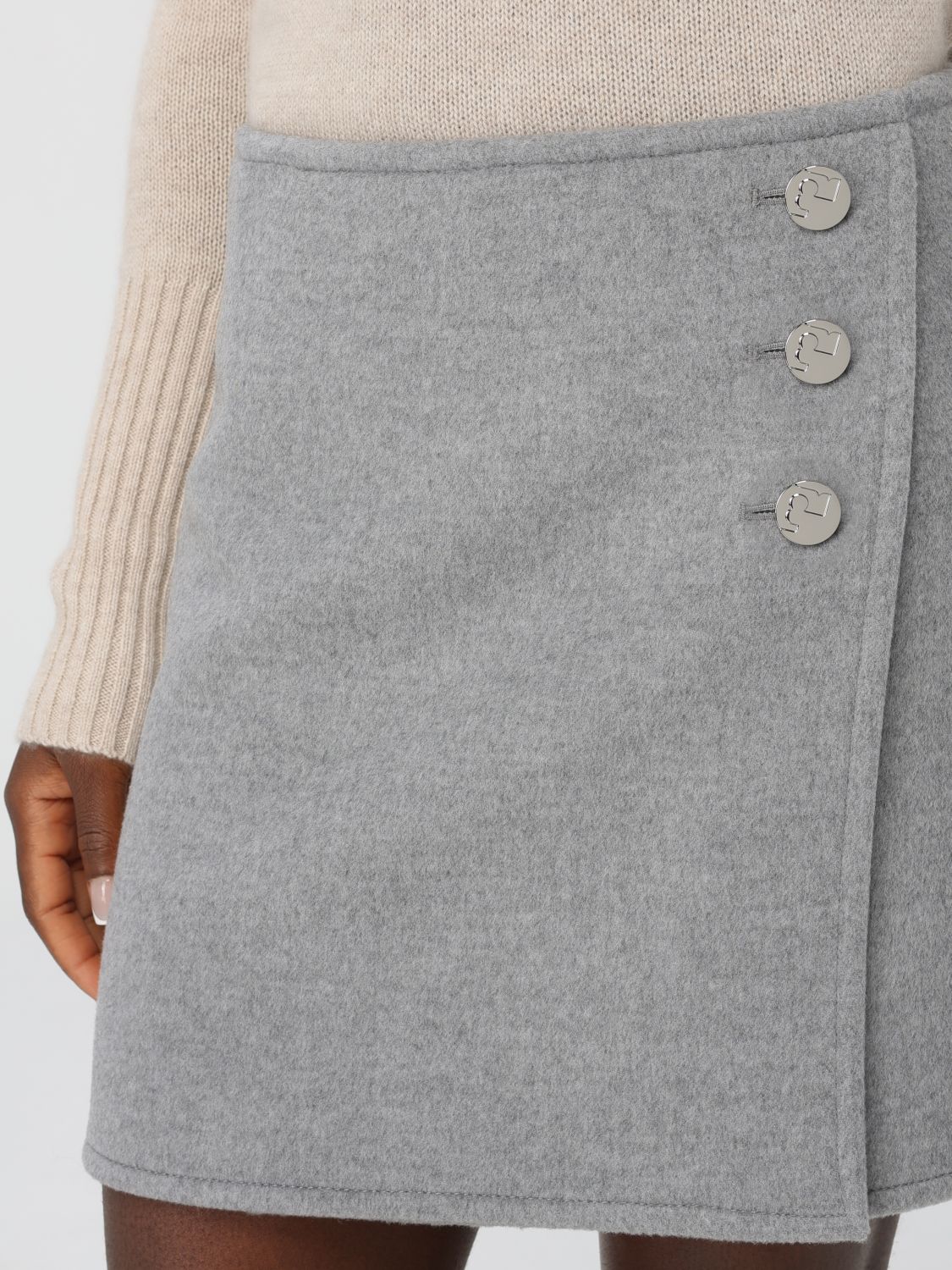 Skirt Woman color Grey