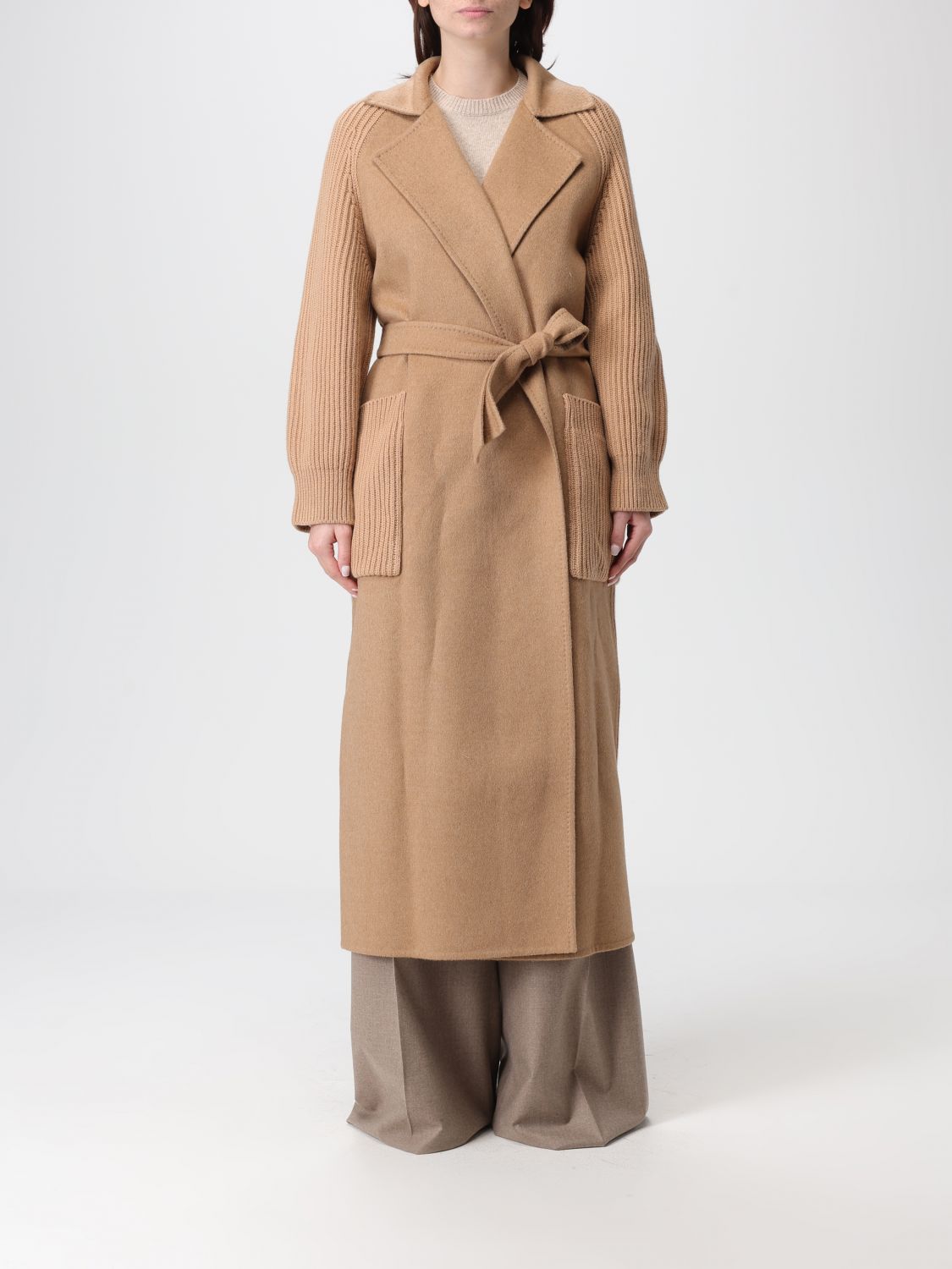 Coat Woman color Beige