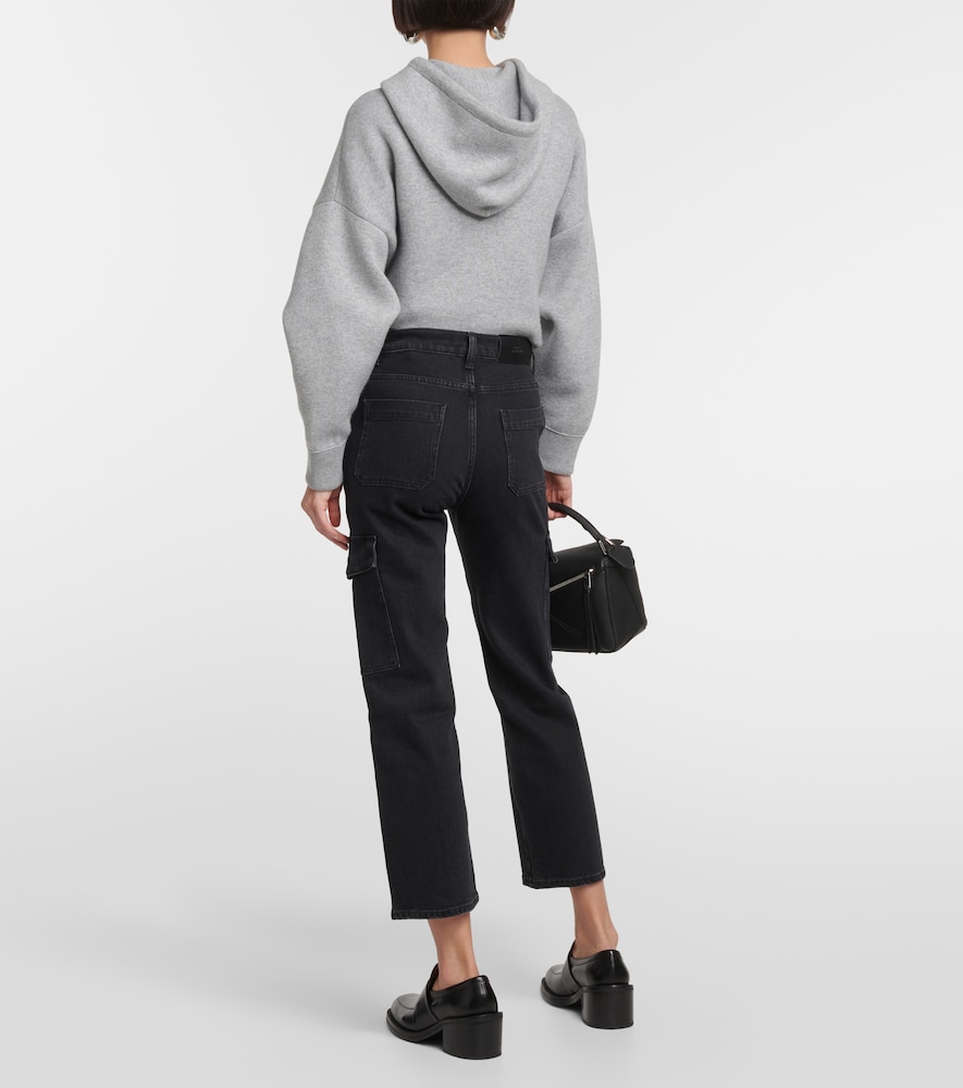 Logan Cargo cropped straight jeans