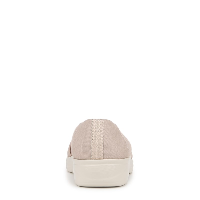 Women's Paige Slip On Shoes (Beige Fabric)