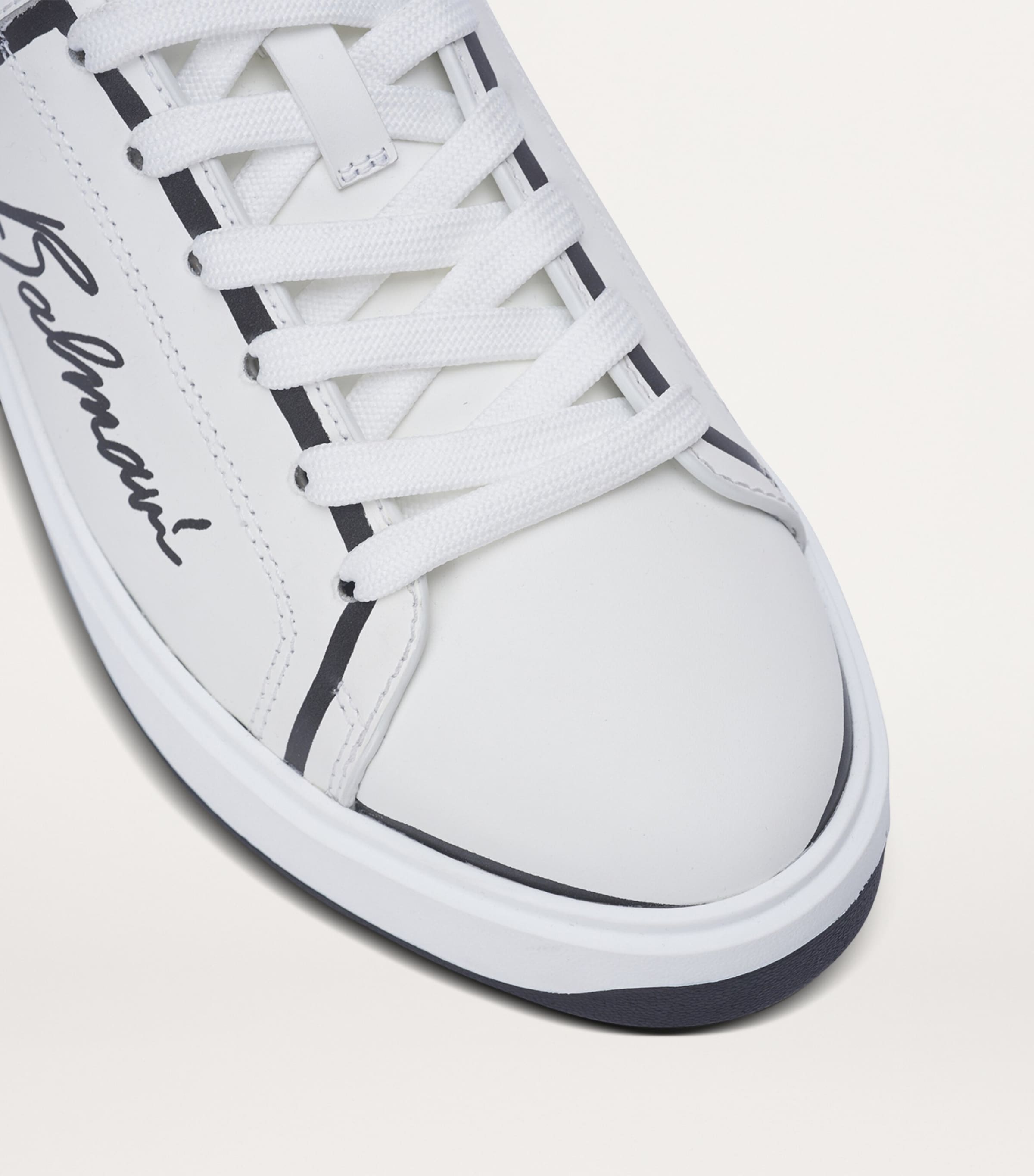 발망 여성 Calfskin B-Court Printed Sneakers 000000000007737778