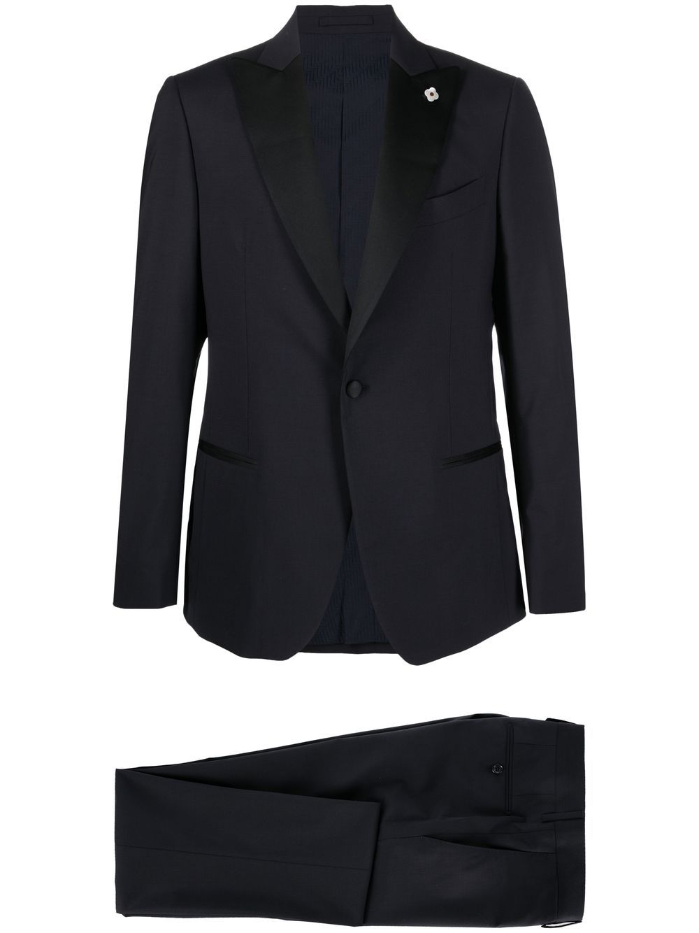 Single-breasted two-piece suit - Blue