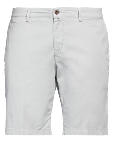Man Shorts & Bermuda Shorts Light grey Size 38 Cotton, Elastane