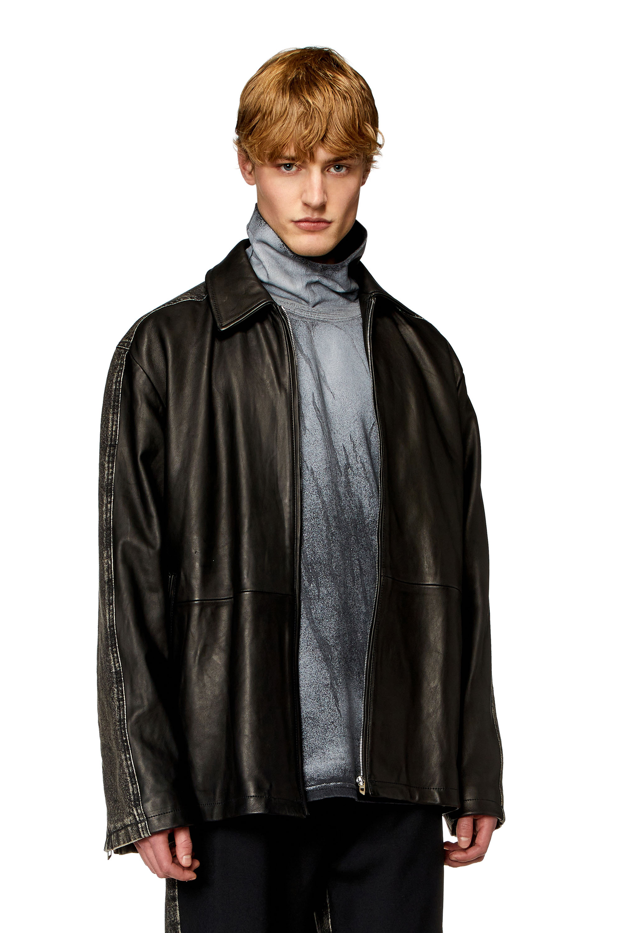 L-stoller Leather Jacket