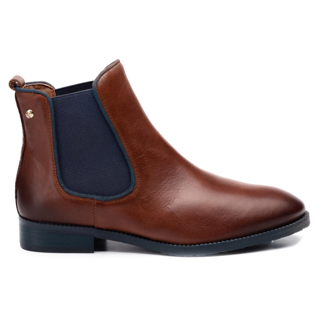 Pikolinos Royal Calfskin Leather Women's Chelsea Ankle Boots