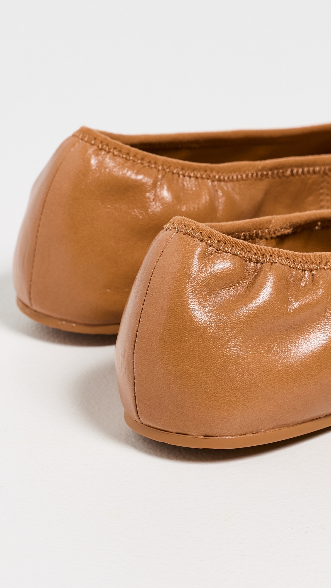 Reva Travel Ballet Flats Walnut/Walnut