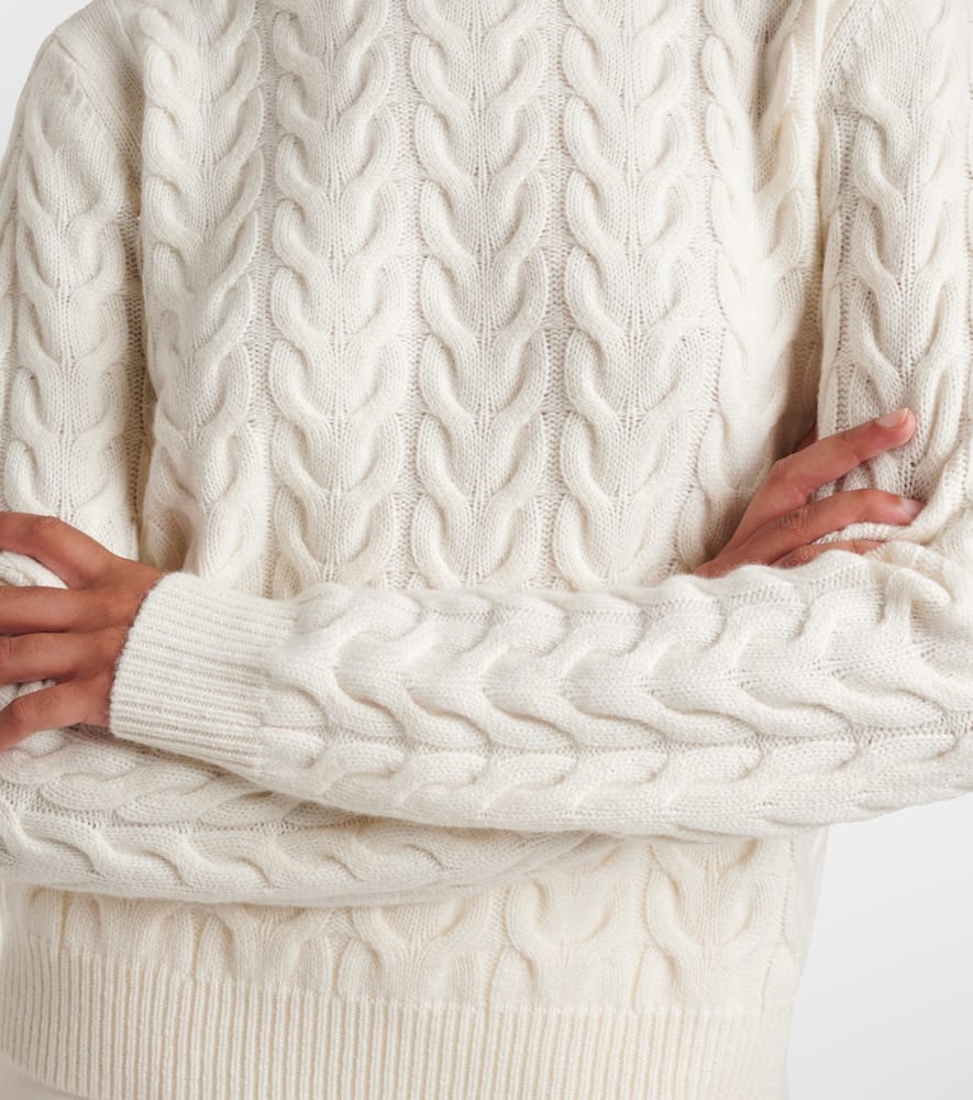 Aramis cable-knit cashmere sweater