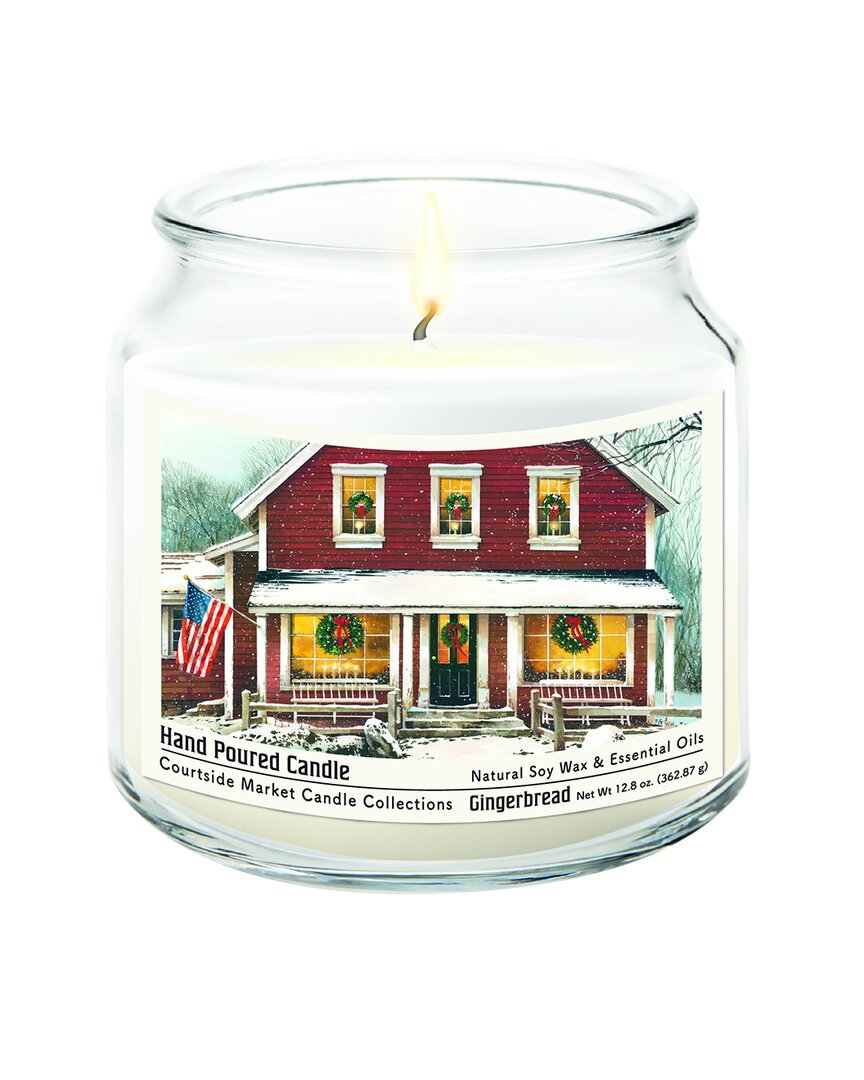 Christmas Farmhouse Hand-Poured Soy Wax Candle