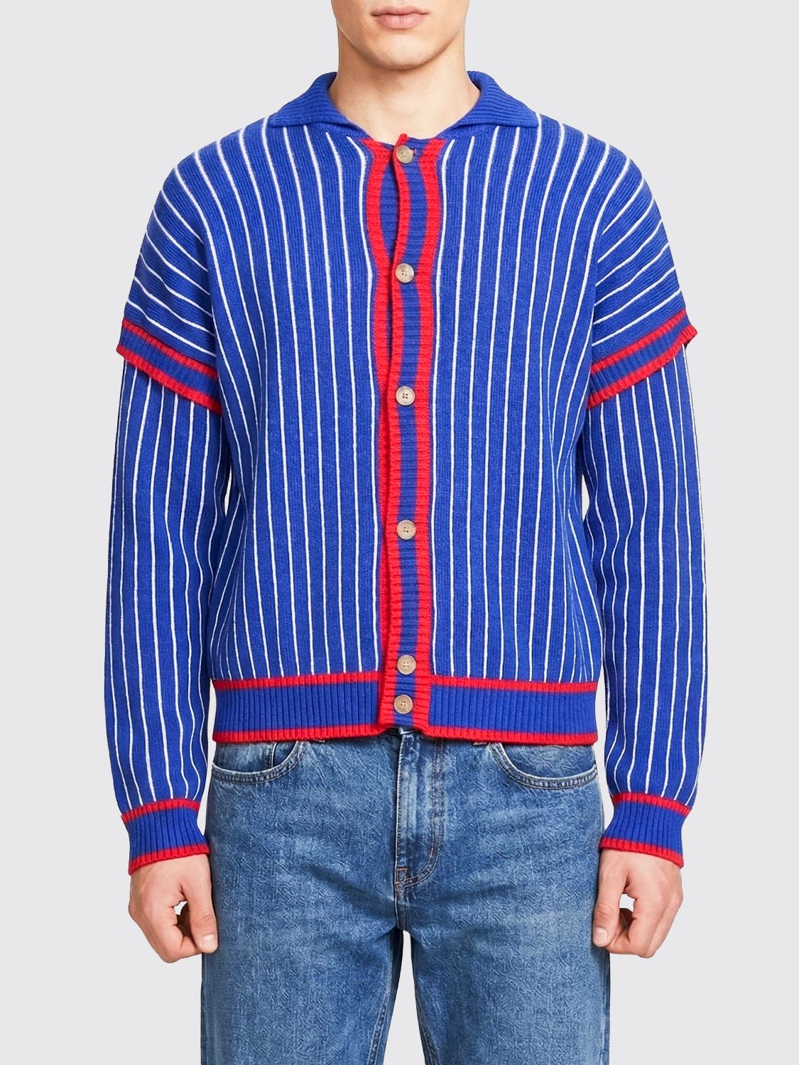 Sweater Men color Royal Blue