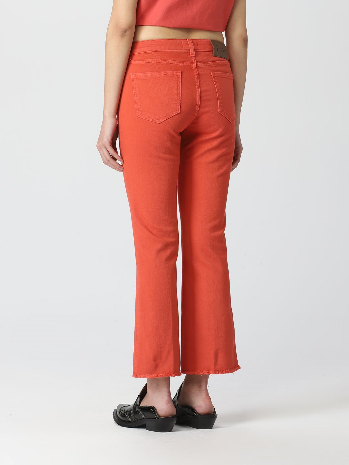 Pants Woman color Red