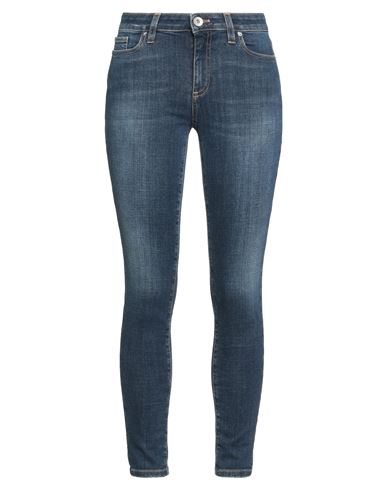 Woman Jeans Blue Size 2 Cotton, Elastane
