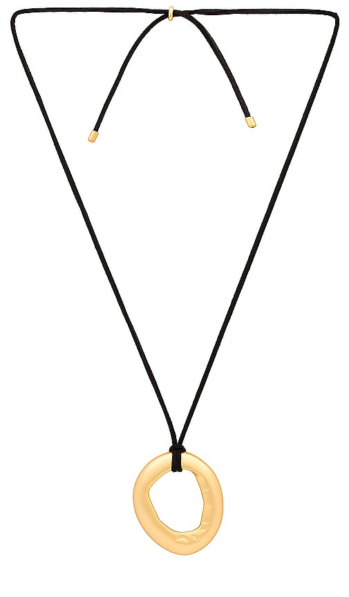 Heaven Mayhem HALSKETTE BLACK MINI in Metallic Gold