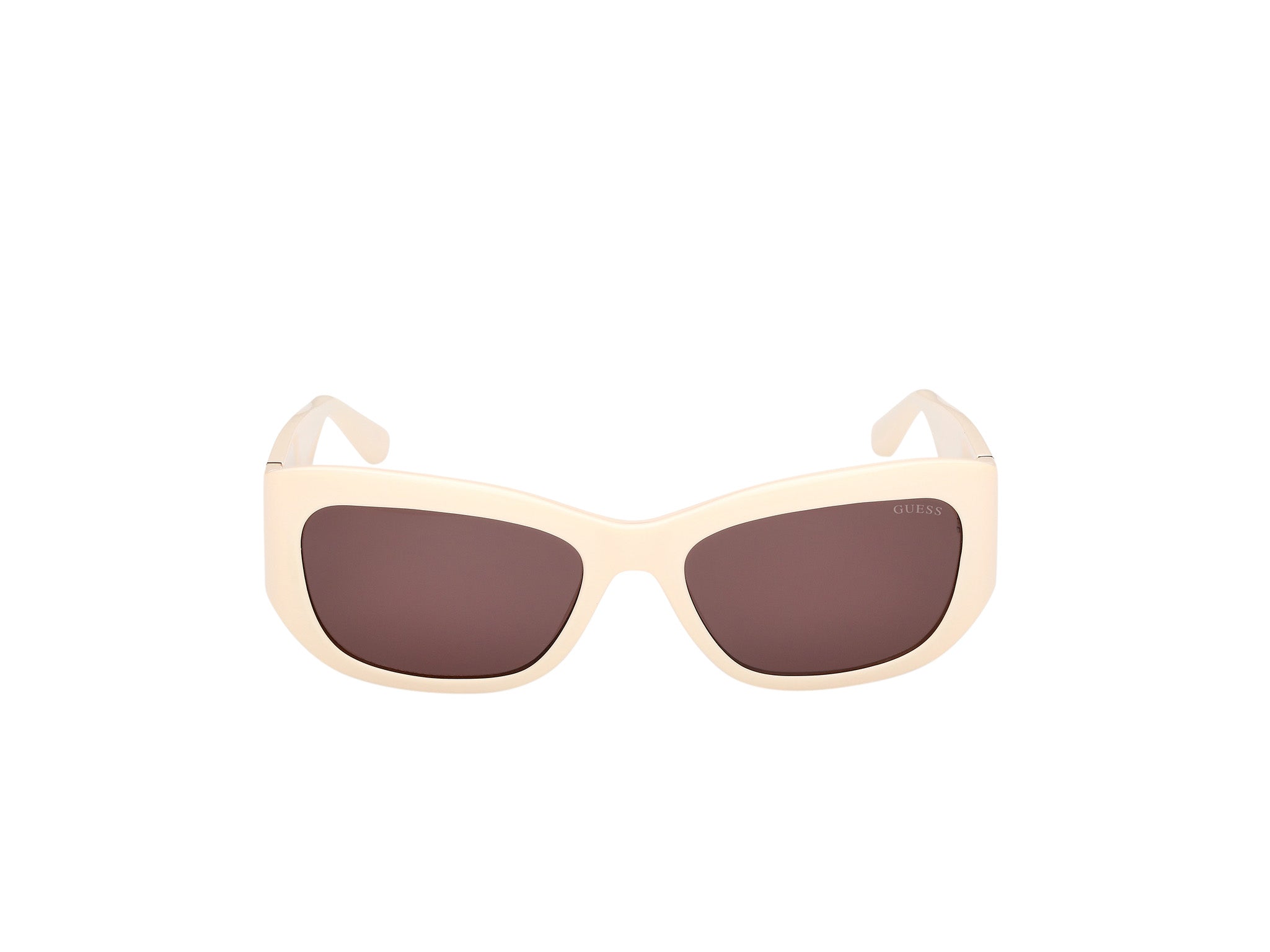 Guess Mujer Guess GU00253 25Y Gafas de sol Inyectado Marfil Violeta Cuadrada Norma