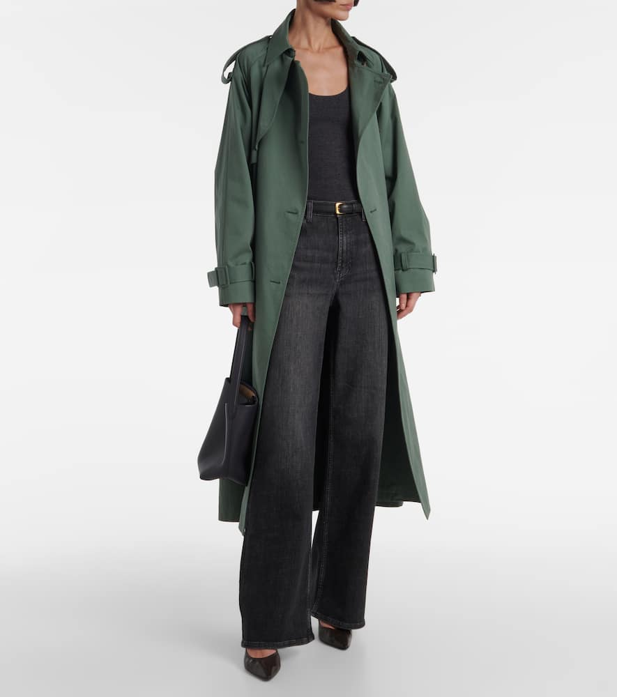 New Baggy high-rise flared jeans