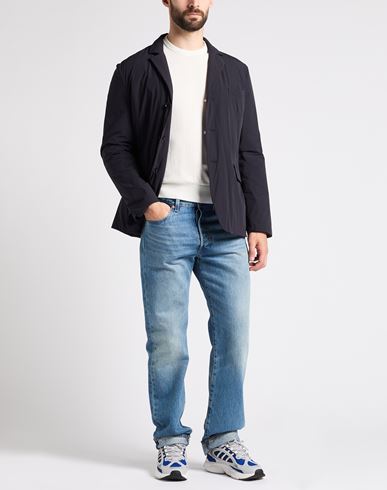 Aspesi Man Jacket Midnight blue Size XL Polyamide, Elastane
