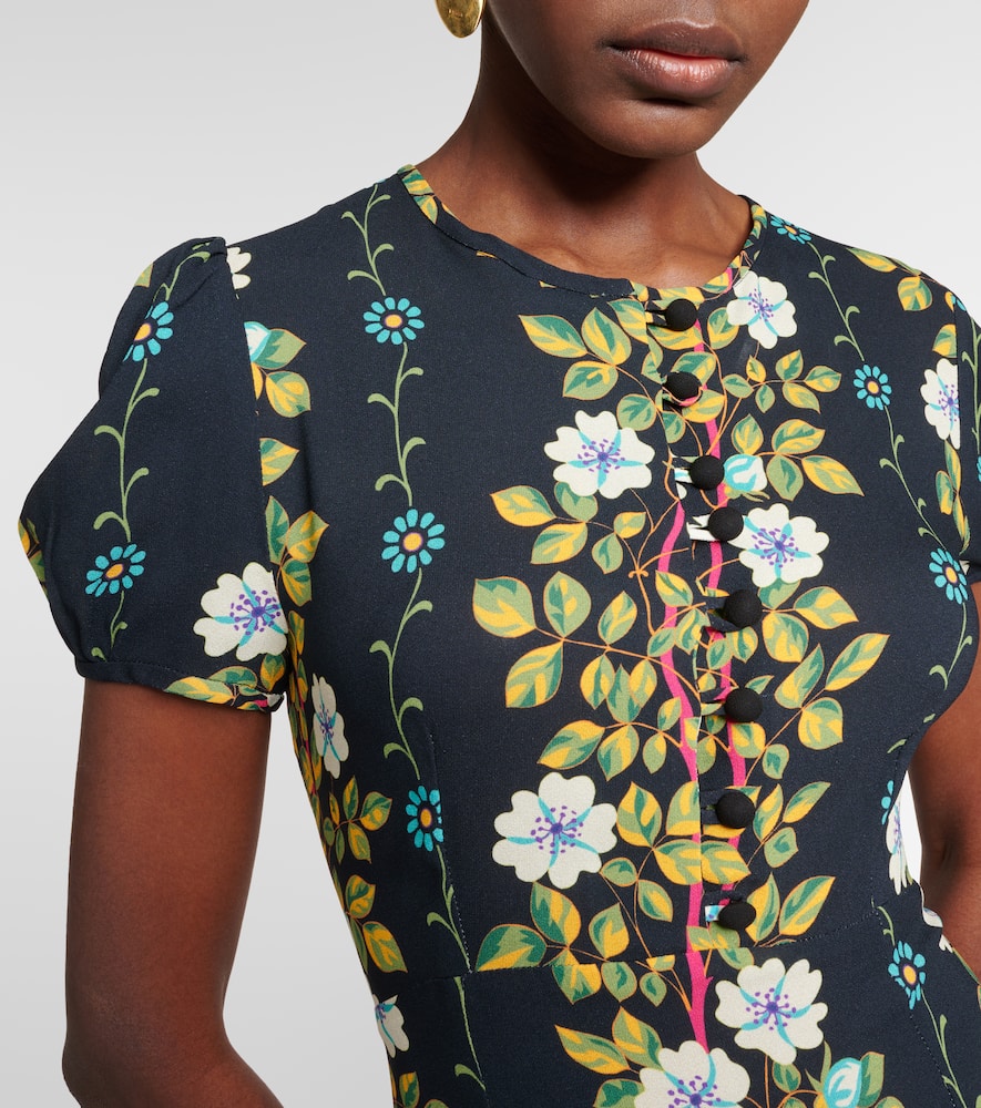 Floral midi dress