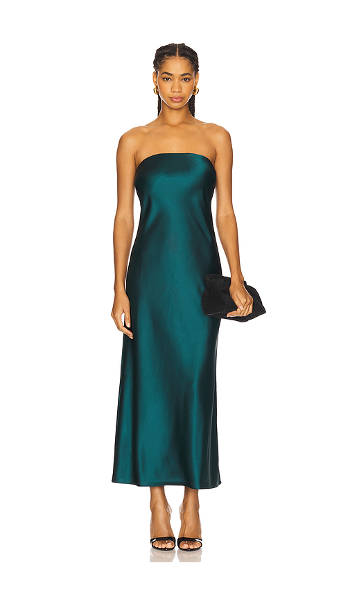 Steve Madden Jessamine Dress in Midnight Teal. XL also in L, M