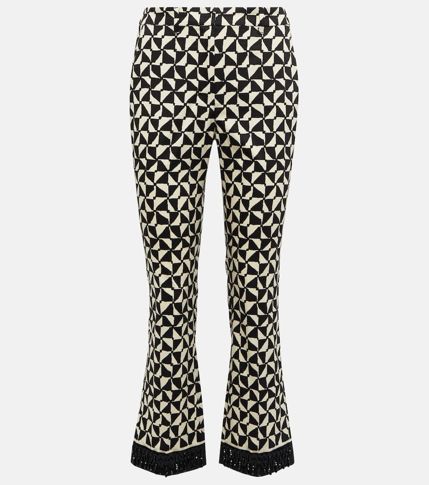 'S Max Mara Nereo printed cropped pants