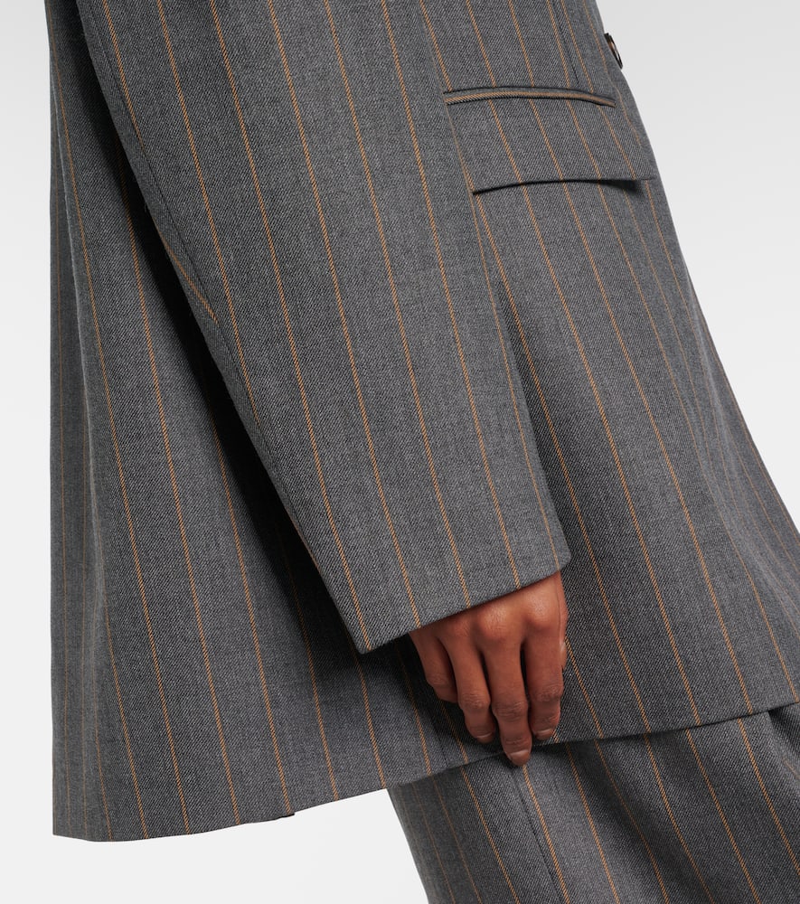 Pinstripe blazer