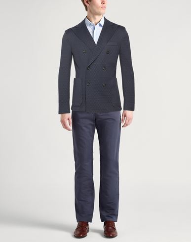 Man Blazer Midnight blue Size 38 Cotton, Polyamide