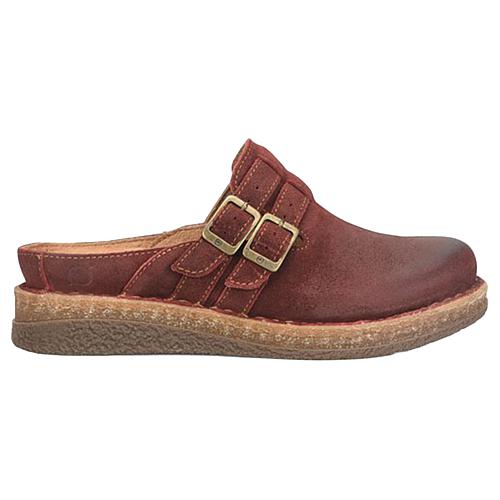 Born Cort Suede Comfort Clog - Tan