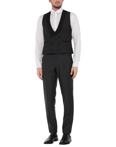 Man Suit Charcoal Size 42 Wool, Silk, Mohair wool, Elastane