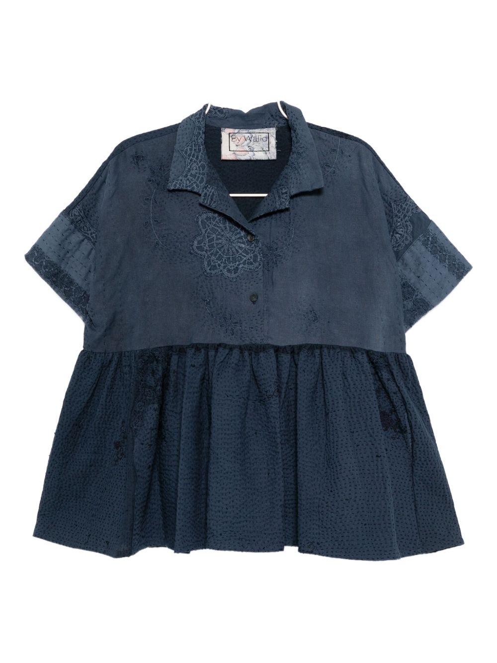 April top - Blue