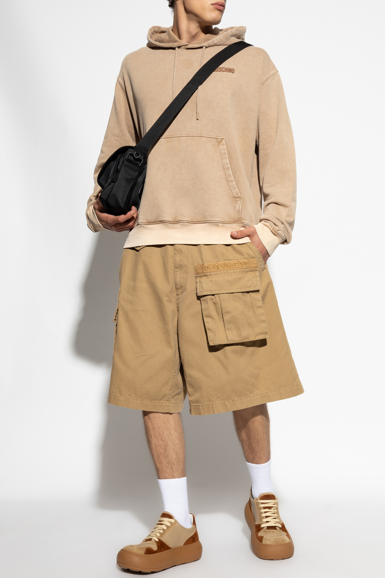 Sweatshirt From The 'Smiley' Collection, Men's, Beige