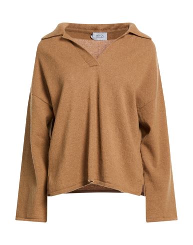 Woman Sweater Camel Size M Cashmere