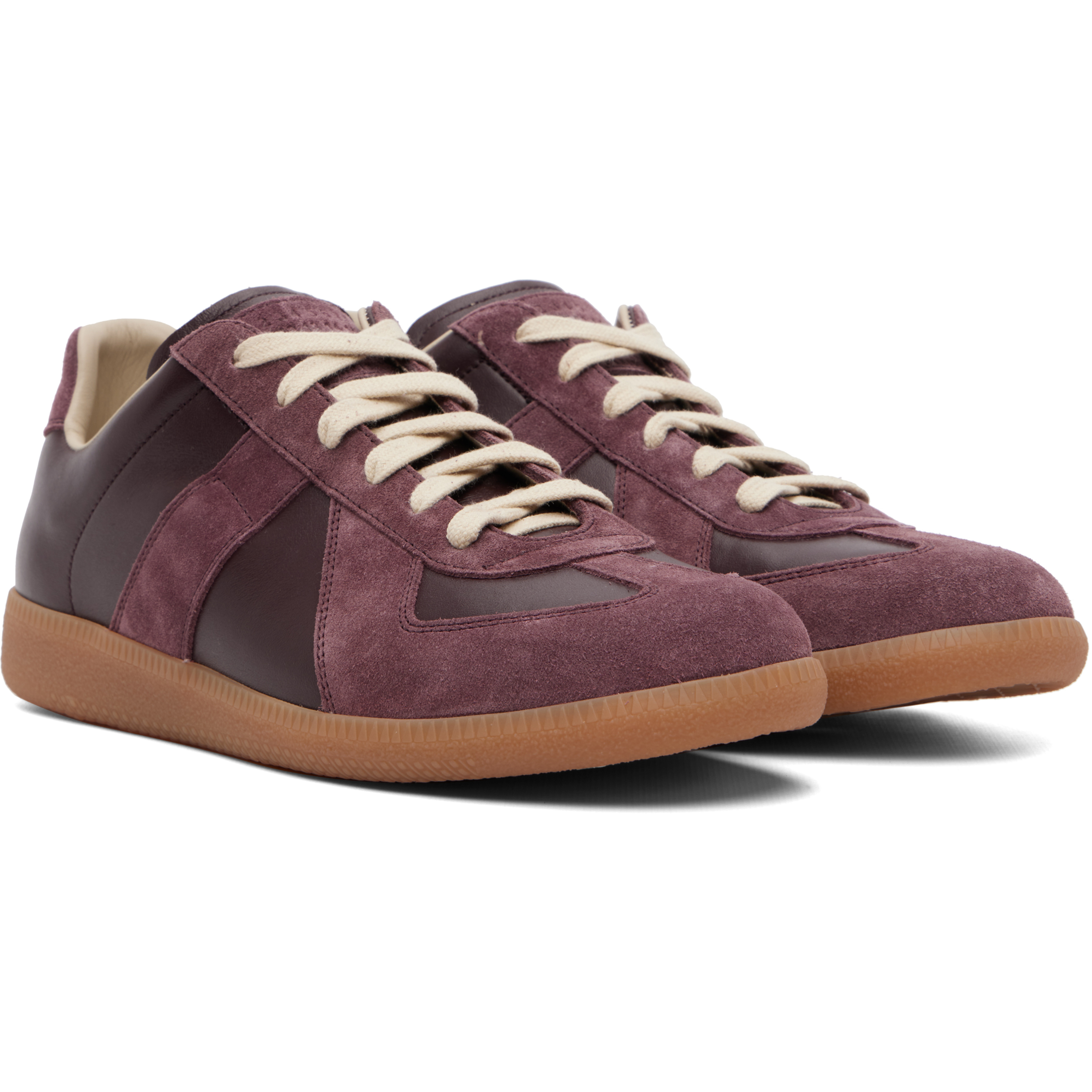 Burgundy Replica Sneakers