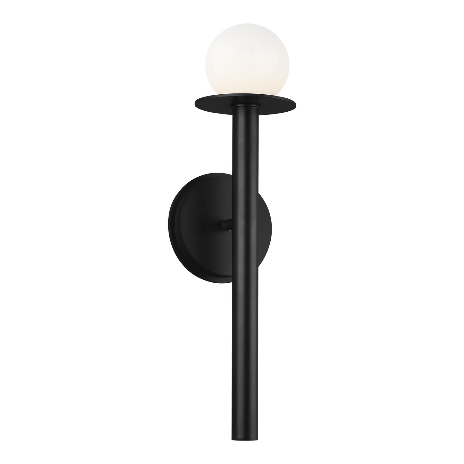 Visual Comfort Studio Nodes Wall Sconce in Midnight Black by Kelly Wearstler