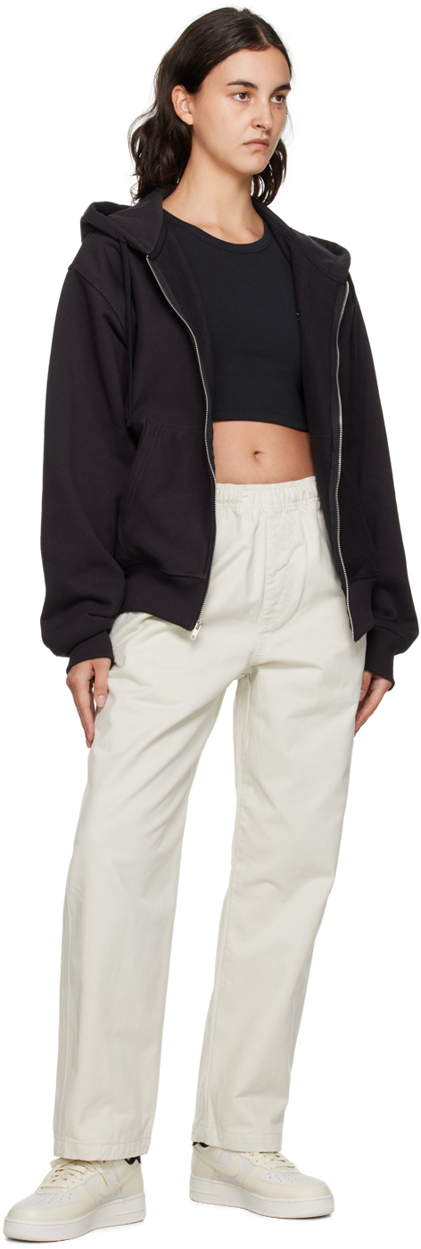 Stüssy Black Zip Hoodie