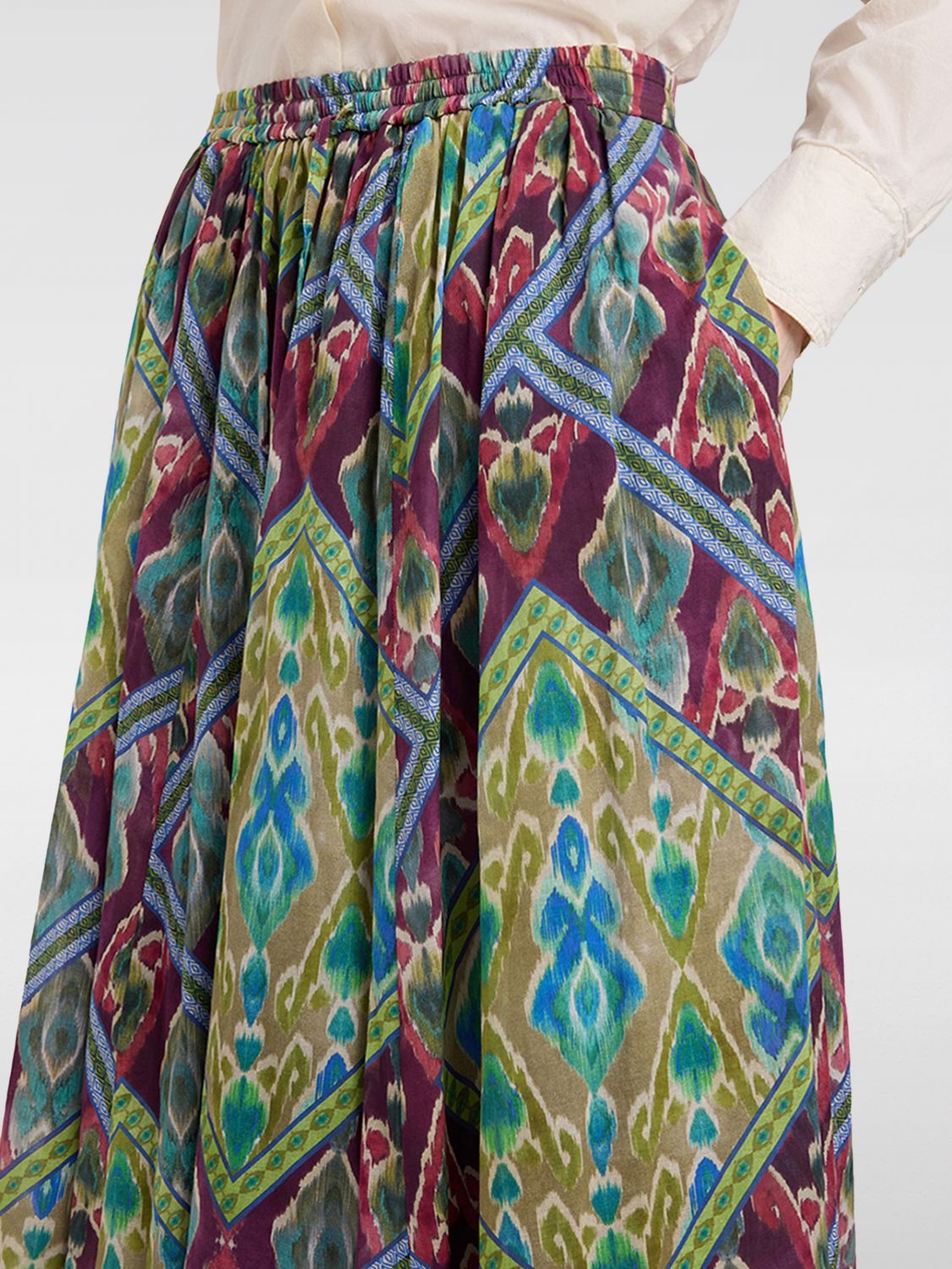 MOMONÌ Skirt Woman color Turquoise